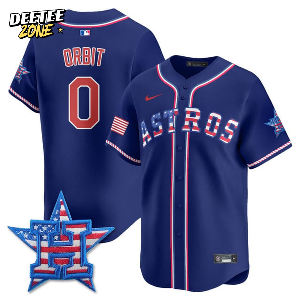 Houston Astros 2025 Fourth of July Independence Day Special Blue Baseball Jersey Houston Astros 2025 Fourth of July Independence Day Special Blue Baseball Jersey