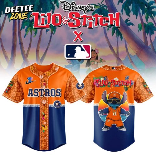 Houston Astros x Lilo & Stitch Limited Edition Jersey