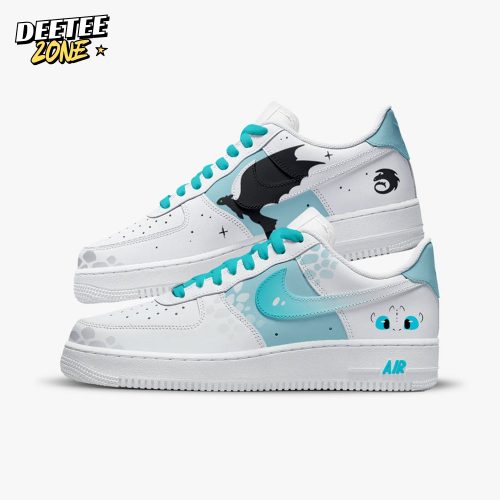 How to Train Your Dragon – Light Fury Special Air Force 1 Sneaker