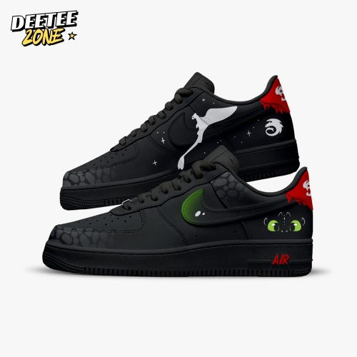 How to Train Your Dragon – Toothless Special Air Force 1 Sneaker