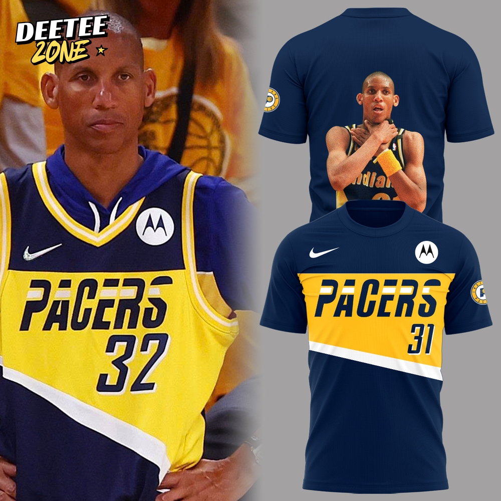 Indiana Pacers Reggie Miller Limited Edition Shirt 2025 Indiana Pacers Reggie Miller Limited Edition Shirt 2025