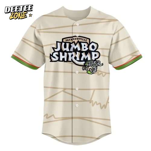 Jacksonville Jumbo Shrimp x 2025 Mummy Design Special Baseball Jersey