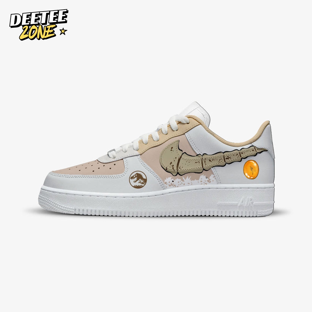 Jurassic Park John Hammond Special Design Air Force 1 Sneaker Jurassic Park John Hammond Special Design Air Force 1 Sneaker