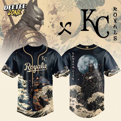 Kansas City Royals MLB x Batman The legend of Gotham Jersey 2025