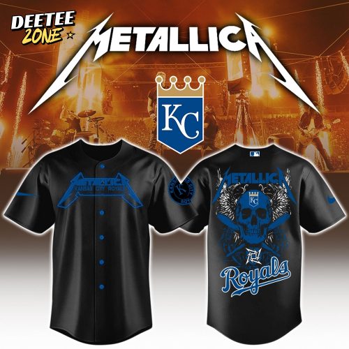 Kansas City Royals MLB x Metallica Jersey Limited Edition