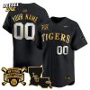 LSU Tigers 2025 College World Series Champions Gold Vapor Special White Baseball Jersey