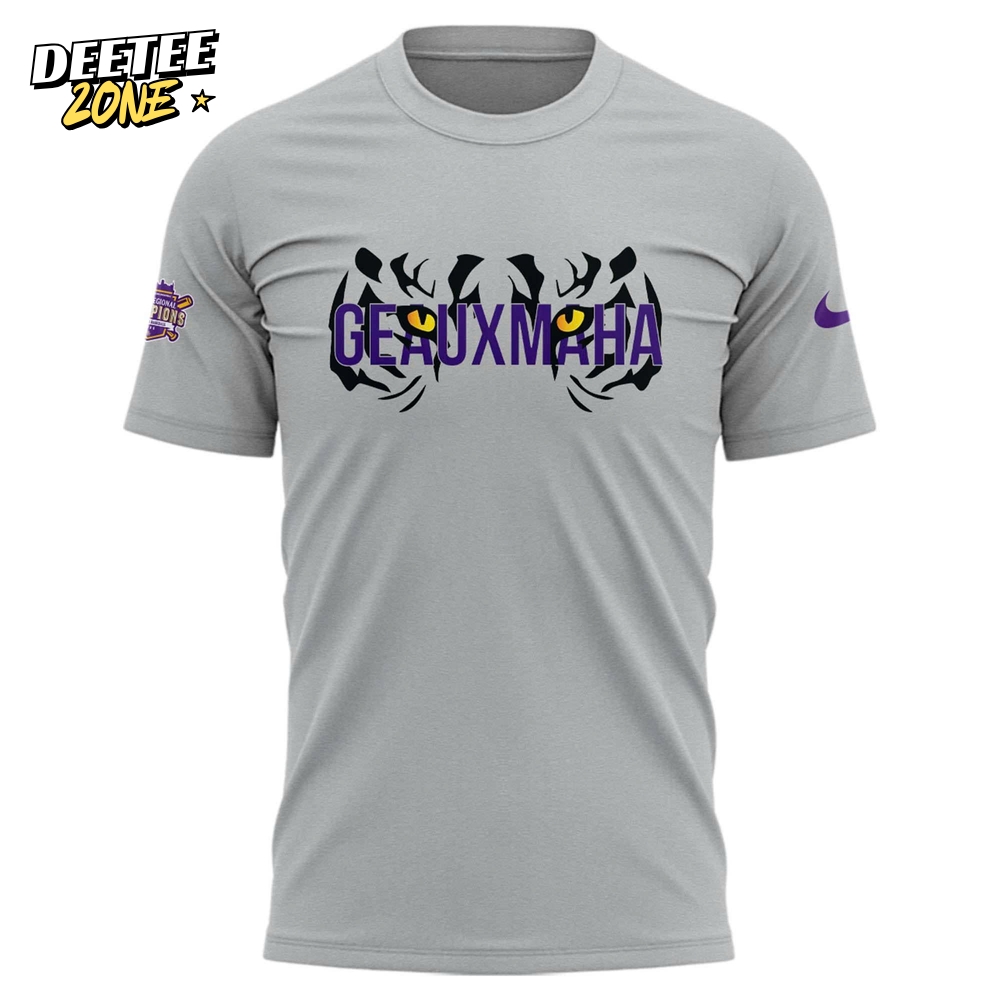 LSU Tigers Baseball Super Regional Champions 2025 Special Grey Tee LSU Tigers Baseball Super Regional Champions 2025 Special Grey Tee