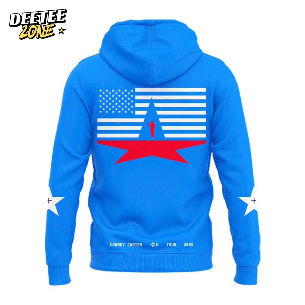 Las Vegas Aces A'ja Wilson Blue Hoodie Las Vegas Aces A'ja Wilson Blue Hoodie