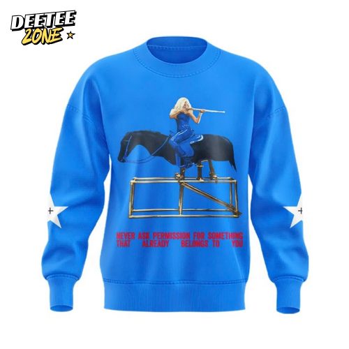 Las Vegas Aces A’ja Wilson Blue Sweatshirt