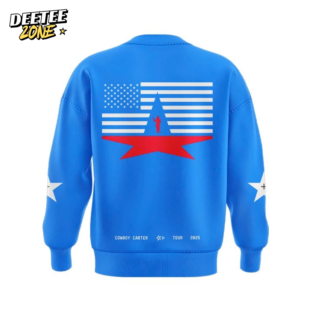 Las Vegas Aces A'ja Wilson Blue Sweatshirt Las Vegas Aces A'ja Wilson Blue Sweatshirt
