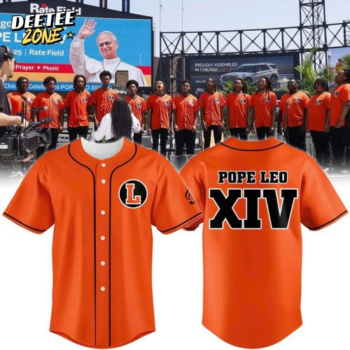Leo Catholic High School Pope Leo XIV Orange Jersey