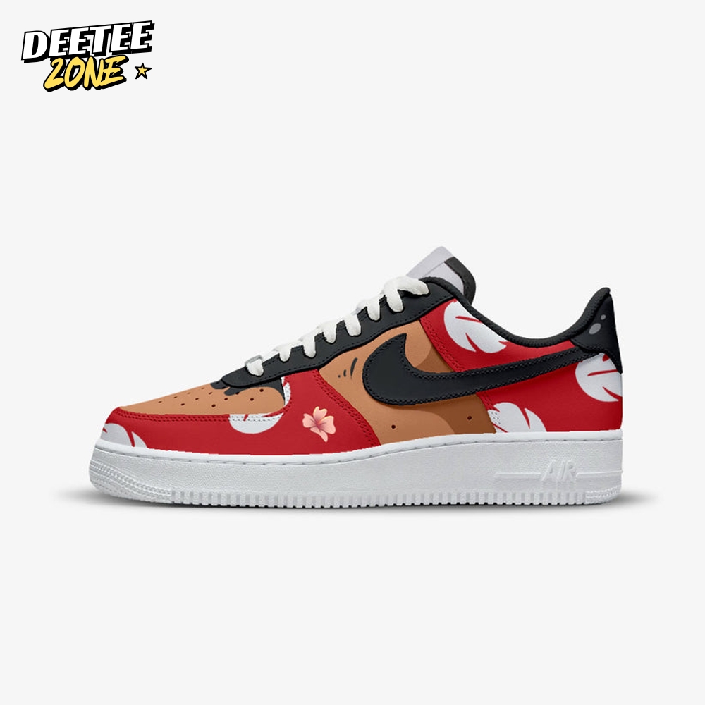 Lilo & Stitch Special Red Design Air Force 1 Sneaker Lilo & Stitch Special Red Design Air Force 1 Sneaker