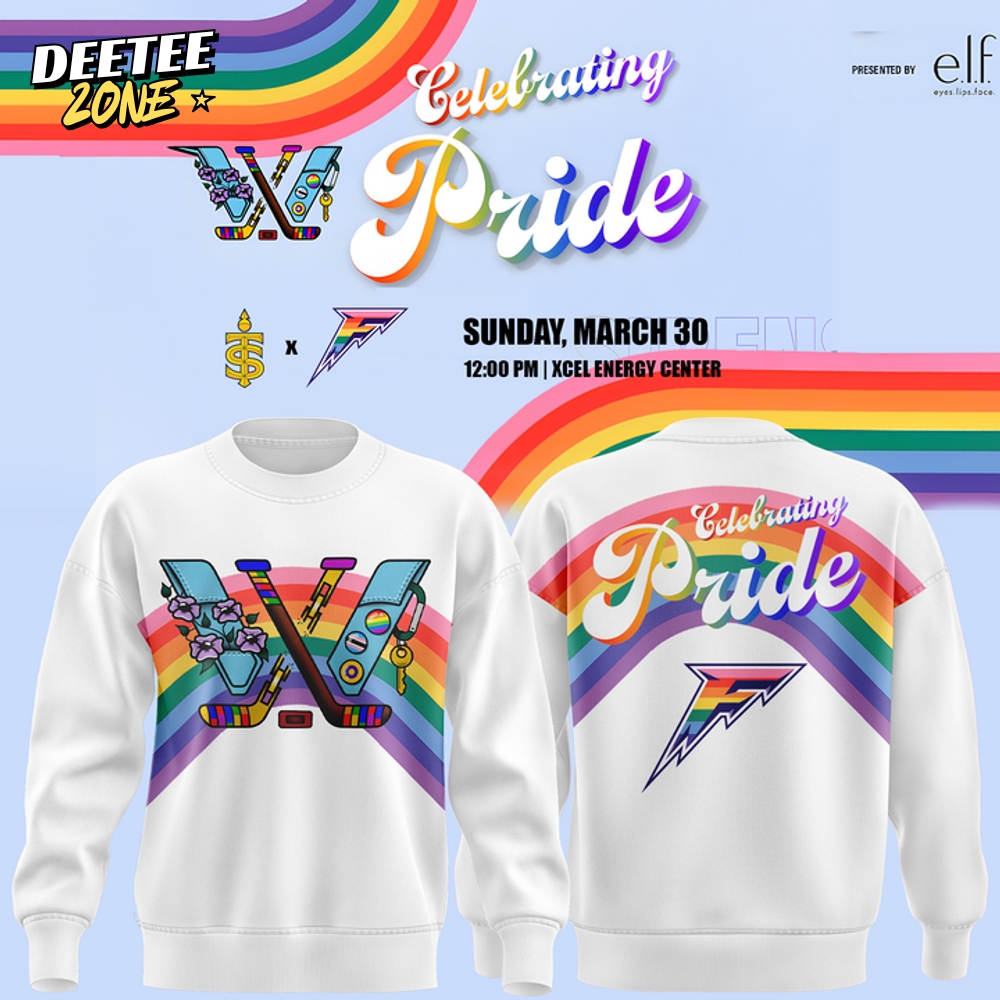 Limited Edition Minnesota Frost Pride Celebrating 2025 Sweatshirt Limited Edition Minnesota Frost Pride Celebrating 2025 Sweatshirt