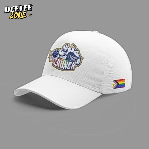 Limited Edition Syracuse Crunch Pride Month Hockey Jersey 2025 White