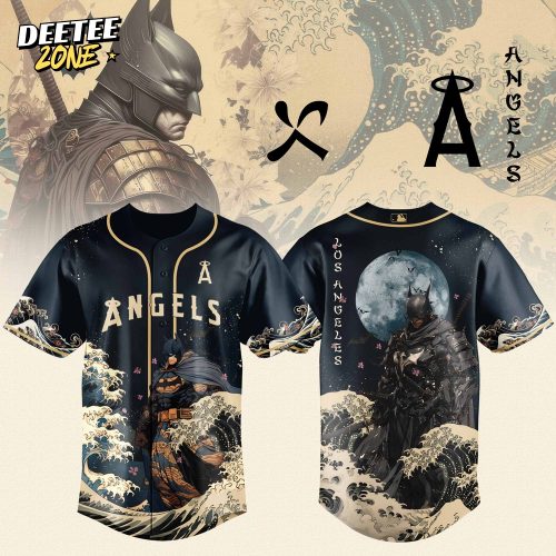 Los Angeles Angels MLB x Batman The legend of Gotham Jersey 2025