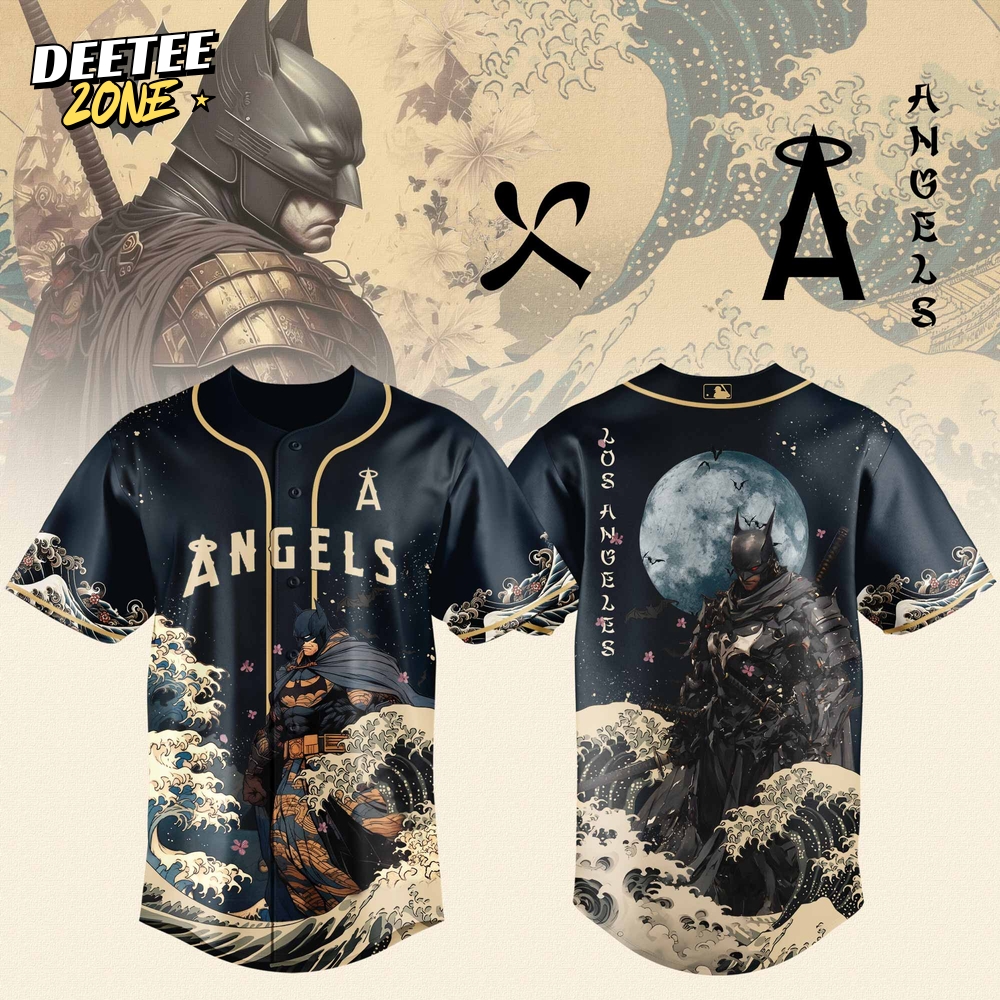 Los Angeles Angels MLB x Batman The legend of Gotham Jersey 2025 Los Angeles Angels MLB x Batman The legend of Gotham Jersey 2025