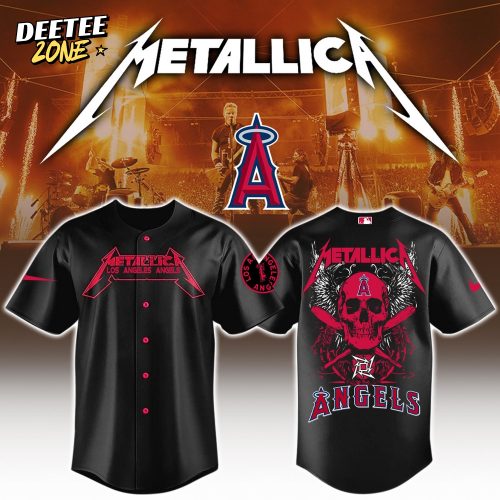 Los Angeles Angels MLB x Metallica Jersey Limited Edition
