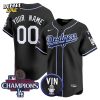 Los Angeles Dodgers Juneteenth Special White Baseball Jersey