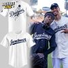 Los Angeles Dodgers Juneteenth Special Navy Baseball Jersey
