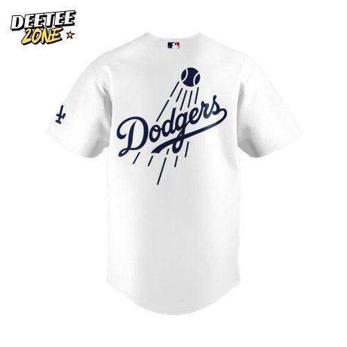Los Angeles Dodgers Juneteenth Special White Baseball Jersey