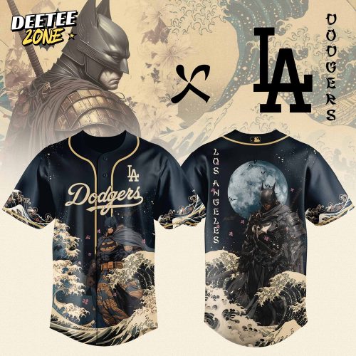 Los Angeles Dodgers MLB x Batman The legend of Gotham Jersey 2025