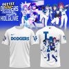 Los Angeles Dodgers MLB x Hololive Night 2025 Blue Shirt