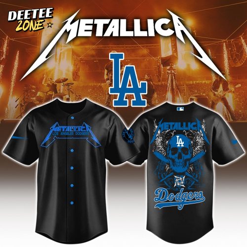 Los Angeles Dodgers MLB x Metallica Jersey Limited Edition