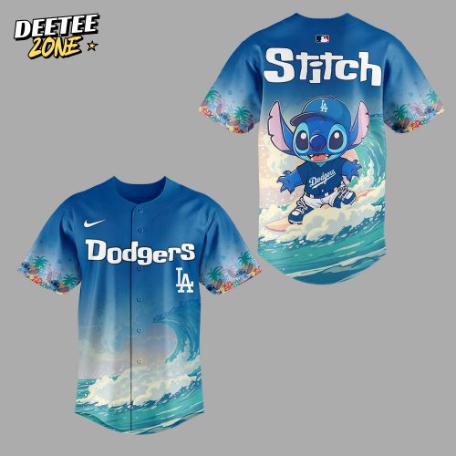 Los Angeles Dodgers  & Stitch Limited Edition Jersey