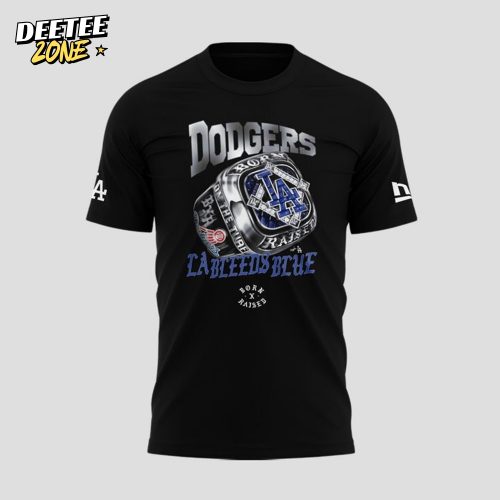 Los Angeles Dodgers x Bornxraised 2025 Special Black Tee