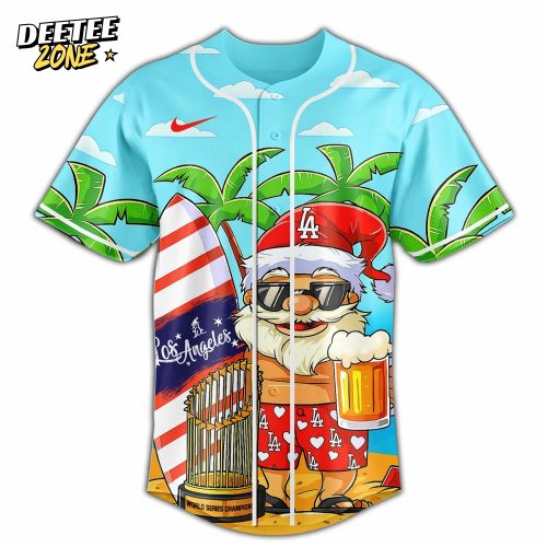 Los Angeles Dodgers x Christmas in July Premium Baseball Jersey 2025