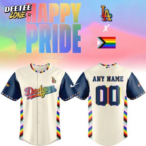 Los Angeles Dodgers x Happy Pride Month 2025 Special Baseball Jersey