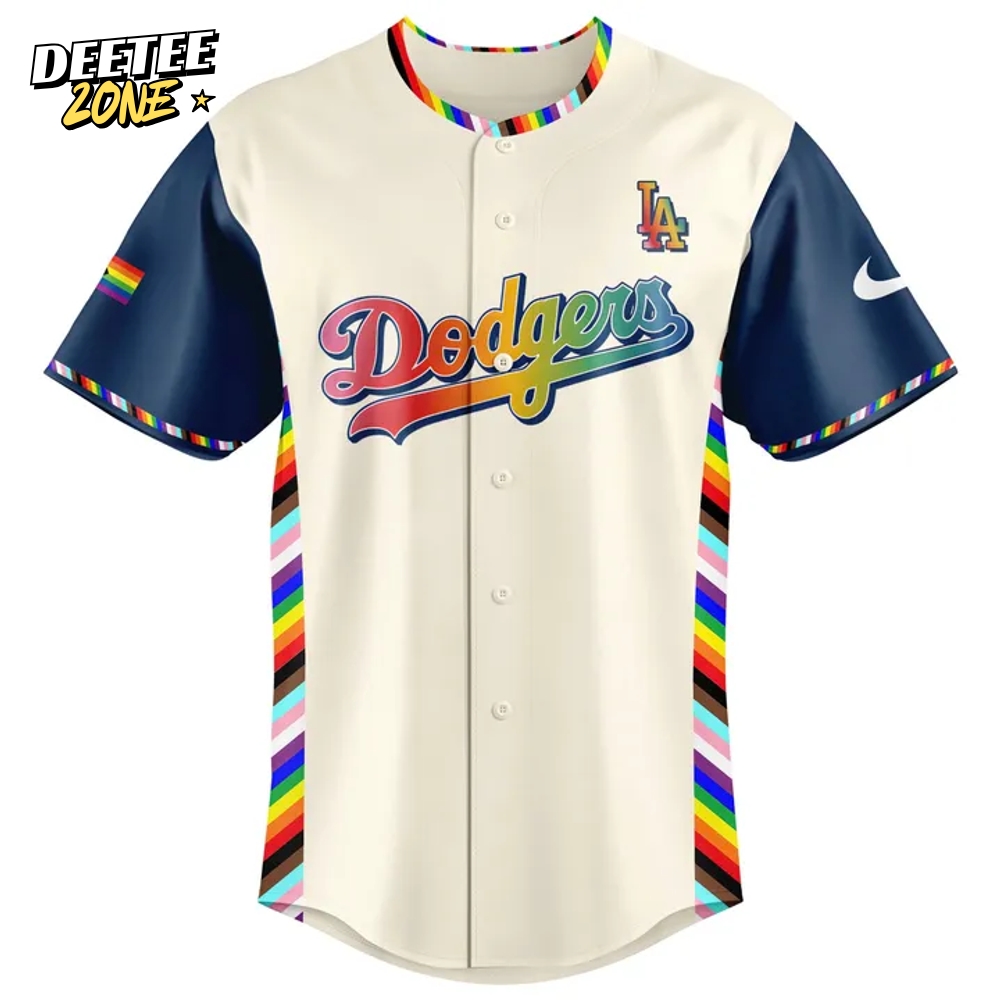 Los Angeles Dodgers x Happy Pride Month 2025 Special Baseball Jersey Los Angeles Dodgers x Happy Pride Month 2025 Special Baseball Jersey