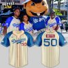 Los Angeles Dodgers x Stranger Things Special Edition Custom Black Jersey