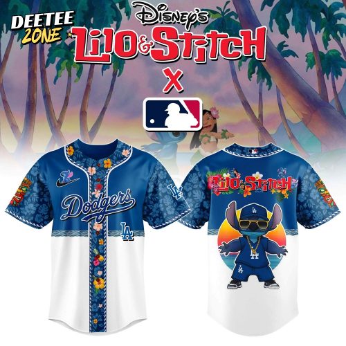 Los Angeles Dodgers x Lilo & Stitch Limited Edition Jersey