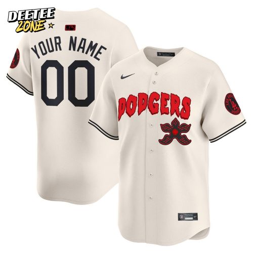 Los Angeles Dodgers x Stranger Things Special Edition Custom Jersey