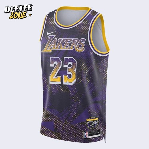 Los Angeles Lakers Select Series Lebron James Basketball Jersey