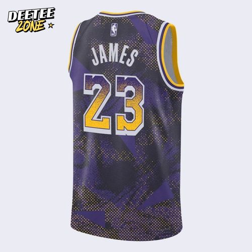 Los Angeles Lakers Select Series Lebron James Basketball Jersey