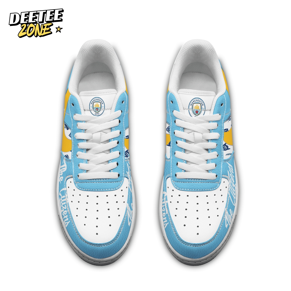 Manchester City The Citizens New 2025 Special Air Force 1 Sneakers Manchester City The Citizens New 2025 Special Air Force 1 Sneakers