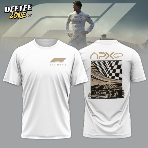 Mercedes F1 Team x F1 The Movie 2025 APXGP Brad Pitt Special Tee