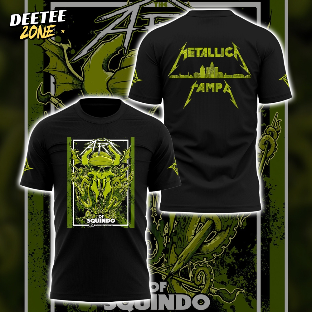 Metallica M72 World Tour x Tampa Takeover Limited Edition Shirt Metallica M72 World Tour x Tampa Takeover Limited Edition Shirt