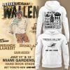 Miami Dolphin x Morgan Wallen World Tour 2025 Special Black Hoodie
