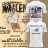 Miami Dolphin x Morgan Wallen World Tour 2025 Special Black Tee