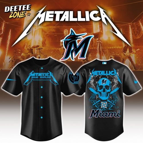 Miami Marlins MLB x Metallica Jersey Limited Edition