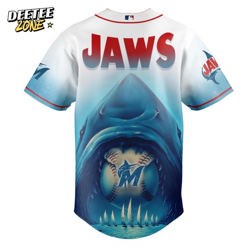 Miami Marlins x JAWS 50th Anniversary Jersey 2025