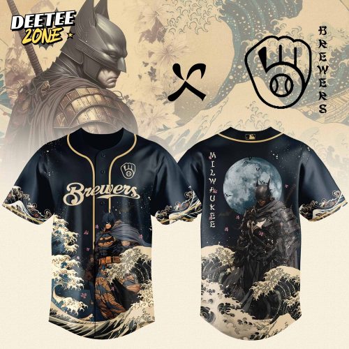 Milwaukee Brewers MLB x Batman The legend of Gotham Jersey 2025