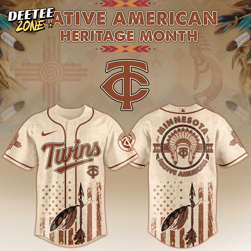 Minnesota Twins MLB x Native American Heritage Month Jersey 2025 Minnesota Twins MLB x Native American Heritage Month Jersey 2025