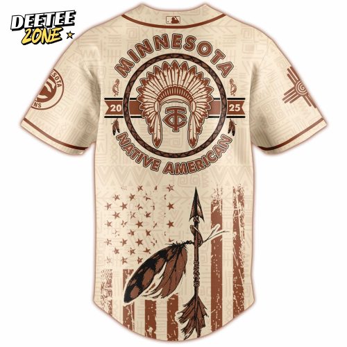 Minnesota Twins MLB x Native American Heritage Month Jersey 2025