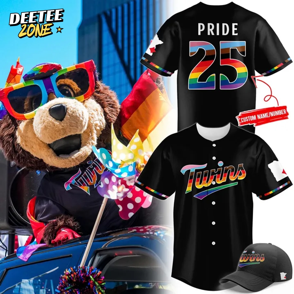 Minnesota Twins Pride Month 2025 Personalized Baseball Jersey Minnesota Twins Pride Month 2025 Personalized Baseball Jersey