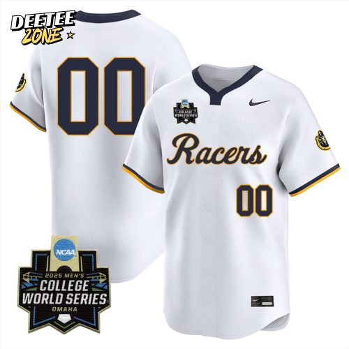 Murray State Racers 2025 College World Series OMAHA Special White Baseball Jersey