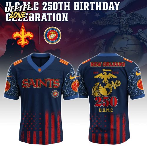 New Orleans Saints NFL x U.S.M.C 250th Birthday Celebration Jersey